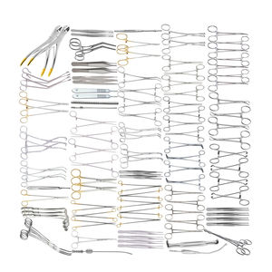 Ensemble d'instruments de chirurgie cardiaque manuelle réutilisable de 92 pièces, outils en acier inoxydable pour usage hospitalier - Product Image 4