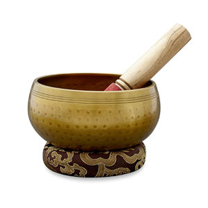 Cuenco Tibetano de Acero Inoxidable Pulido, Premium, Resonante, Hecho a Mano, para Meditación, Yoga, Terapia de Sonido, Relajación Mental - Product Image 1