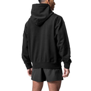 2025 jersey liso en blanco de algodón personalizado logotipo personalizado ropa de calle de hombre pesado de alta calidad Sudadera con capucha de gran tamaño con logotipo personalizado - Product Image 4