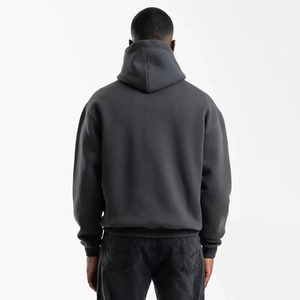 Pull à capuche 100% coton unisexe personnalisé pour hommes et femmes, polaire d'hiver imprimé Streetwear surdimensionné - Product Image 6