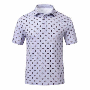 Camisetas de golf de poliéster en blanco con sublimación, camisetas lisas, camisetas polo con logotipo personalizado, camisetas polo de talla grande con estampado para hombre - Product Image 2
