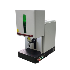 Machine de marquage laser à fibre modèle de petit boîtier de bureau de vente chaude pour le métal - Product Image 5