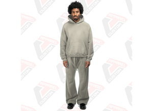 Chándal sólido para hombre, ultra cómodo, transpirable, elegante, conjunto de invierno de 2 piezas - Product Image 2