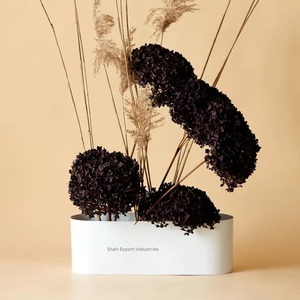 Florero de Metal con forma de barco, jarrón multiusos hecho a mano de Color Musterd de alta calidad para uso en mesa de comedor de cocina - Product Image 5