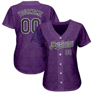 Meilleur design, vente en gros, maillot de baseball pour hommes en polyester, léger, à séchage rapide, de haute qualité, respirant, vêtements de sport pour l'entraînement - Product Image 2