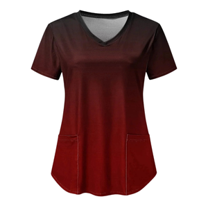 Blusa Médica Unisex de Alta Calidad, con Spandex, Suave, Elegante, Antiarrugas, Tejido Transpirable, Antideslizante, Fácil de Usar, de Secado Rápido, para Hospital - Product Image 2