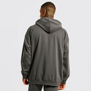 กางเกงวอร์มมีซิปมีฮู้ดใส่ได้ทั้งชายและหญิงชุดวิ่งตามต้องการสำหรับฤดูหนาวเป็นมิตรกับสิ่งแวดล้อม - Product Image 3