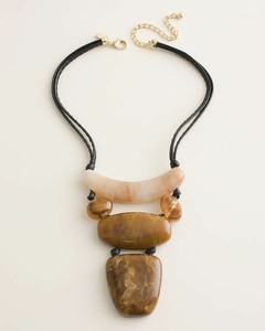 Collar de cuerno de estilo Vintage hecho a mano de diseñador indio para mujer, cadenas talladas en forma de ala, ecológico para aniversarios - Product Image 1