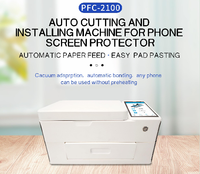 2-en-1 Machine de découpe de protection d'écran par laminage UV à installation automatique Smart Cutting 7 Inch Cutter pour téléphones mobiles Utilisation illimitée