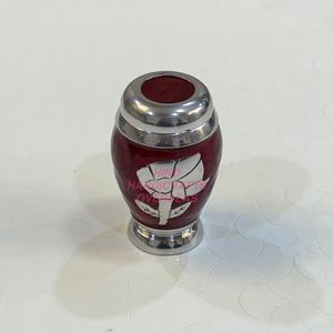 โกศสีแดงสำหรับผู้ใหญ่ข้าวสาลี avondale พร้อมข้าวสาลีสลักจากอินเดียอุปกรณ์ศพโกศสำหรับมนุษย์ซากขี้เถ้า - Product Image 2