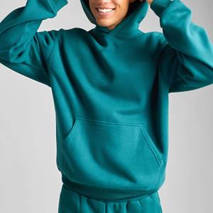 Sudaderas con Capucha Extra Grandes Unisex de Felpa Gruesa, Cálidas para Invierno, Sudadera sin Estampado, Ropa Urbana, Proveedor de Sudaderas con Capucha al por Mayor con Logotipo Personalizado - Product Image 6