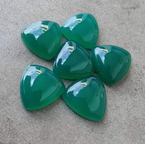 Trillón de ónix verde natural alto pulido 3mm 5mm 10mm 12mm y todos los tamaños calibrados disponibles para colgante fino de mujer - Product Image 4