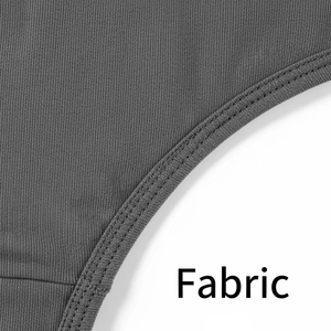 Embossed Breathable <b>Thong</b> Panties for Adults Polyester Fabric Soft Seamless Comfort Daily Wear Lightweight Underwear Supplier - Product Image 3