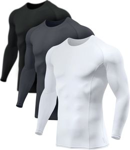 Las camisetas activas de manga larga para hombre más vendidas que absorben la protección atlética contra rayos UV - Product Image 4