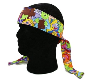 Impresión personalizada 100% poliéster duradero para diademas colores sólidos de alta calidad actividades al aire libre bandas para el sudor estándar unisex - Product Image 4