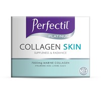 Système de soins de beauté Perfectil Platinum Advanced, sachets de boisson au collagène et comprimés multivitaminés pour la santé de la peau et des cheveux