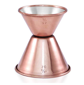 แก้วจิ๊กเกอร์ทองแดงสำหรับบ้านห้องครัวร้านอาหารโรงแรมงานปาร์ตี้ในร่มแก้วจิ๊กเกอร์ทองแดงสั่งทำ - Product Image 2