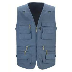 Chaleco táctico de invierno para hombre 2025, malla transpirable, botón de secado rápido, senderismo, pesca, fotografía, estilo, cremallera de carga, impermeable - Product Image 5
