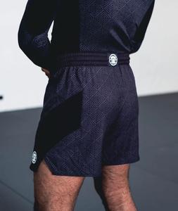 Shorts d'arts martiaux mixtes à impression numérique rétractable pour adultes enfants BJJ Fight MMA Shorts avec Rash Guard - Product Image 3