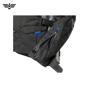 Veste de course pour motocycliste 100% imperméable en polyester/nylon pour hommes, taille plus, respirante, anti-UV, séchage rapide, vêtements de course de moto complets - Product Image 3