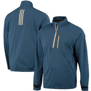 CONMR-<span class=keywords><strong>Veste</strong></span> de <span class=keywords><strong>golf</strong></span> à col montant, <span class=keywords><strong>veste</strong></span> de <span class=keywords><strong>pluie</strong></span> personnalisée à fermeture éclair OEM, <span class=keywords><strong>veste</strong></span> de <span class=keywords><strong>pluie</strong></span> fantaisie pour hommes, imperméable, à demi-fermeture éclair, 1/4 - Product Image 1