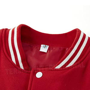 2022 vestes légères Lettermen en couleur unie unie meilleure qualité en cuir polaire Denim pour la taille XS vente en ligne - Product Image 5