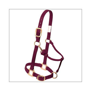 Haltères en nylon réglables pour chevaux avec conception rembourrée, fermeture à pression au niveau de la gorge, marque personnalisée, fabriqué au Pakistan, emballage OEM/ODM - Product Image 6