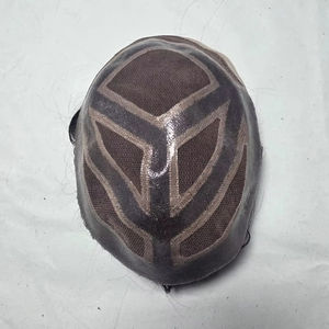 Taz Hair MGM Model Perruque Toupet pour Homme en Cheveux Humains Remy Indiens, Lace Front, Ondulation Water Wave, Souple, Systèmes de Prothèses Capillaires - Product Image 5