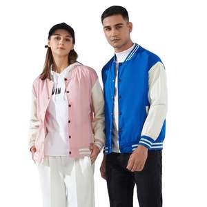 GAF US tamaño más tamaño hombres chaqueta béisbol chaqueta abrigos invierno cálido hombres ropa 2024 alta calidad ropa Logo Letterman chaqueta - Product Image 3
