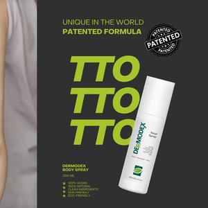 Spray Corporal Dermodex 150ml, Refrescante con Aceite de Árbol de Té, Ceramida, Ácido Hialurónico, Centella y Zinc, Hidratante, Ligero y de Rápida Absorción - Product Image 4