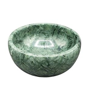 Frutero de Mármol Blanco Gris con Remolino, Hecho a Mano, Moderno, Minimalista, de Lujo, con Textura Retorcida, Tallado en Piedra, para Servir Frutas, Decoración de Mesa - Product Image 5