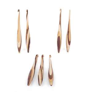 Crochets en fil de bois Multi set de 7 ensemble de crochets ergonomiques Cadeaux de Noël - Product Image 6