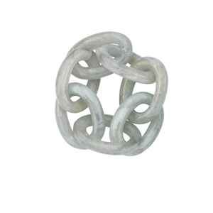 Anneaux de chaîne de porte-papier de soie de couleur personnalisée pour la décoration de table de fête - Product Image 5