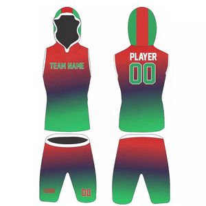 Maillots de football américain personnalisés avec numéro, grandes tailles, été, pour hommes et jeunes, uniforme de football 7V7 par sublimation, compression personnalisée - Product Image 2