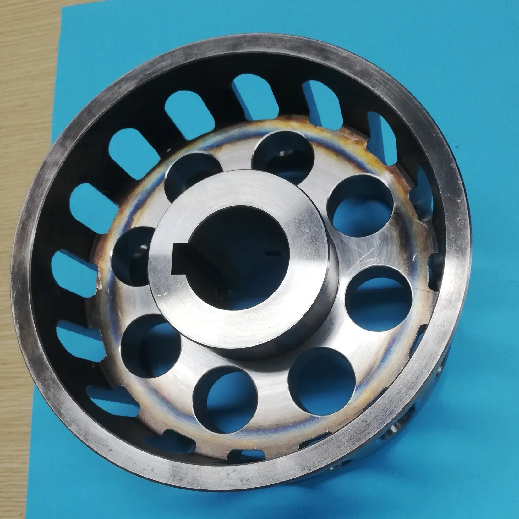 Aluminium Pulley Turning CNC Spare Parts Stainless Steel CNC Turning Parts Vietnam Supplier