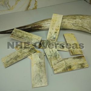 แผ่นแตรสไตล์แอฟริกันแบบพรีเมี่ยมสำหรับกรอบแว่นตาทำมือและผลิตแว่นกันแดดฮอร์นสีขาวโดย nhe ต่างประเทศ - Product Image 2