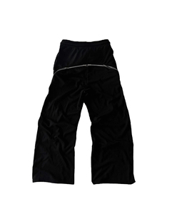 Pantalones Deportivos Anchos de Algodón de Alta Calidad para Hombre, Estilo Urbano, con Cierre, Estilo Y2K, Lavados, Holgados y Acampanados - Product Image 3