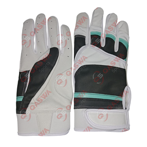 Guantes de bateo de béisbol hechos de cuero genuino Jugadores adultos y jóvenes Ropa deportiva Guantes de bateo de béisbol de nuevo diseño - Product Image 2