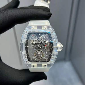 Top Factory High-quality Tourbillon 56-01 Crystal <b>Mechanical</b> <b>Watch</b> Sapphire Luxury <b>Watch</b> High-end Fashion Tonneau <b>Watch</b> - Product Image 1