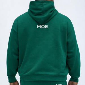 Ensemble survêtement pour homme en gros, pantalon de survêtement deux pièces, coton lourd 450 GSM, polaire, pull personnalisé, logo streetwear, tenue OEM - Product Image 2