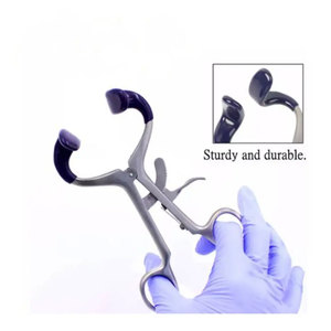 Retractor Bucal Manual de Alta Calidad para Odontología, Abridor de Boca Intraoral, Separador de Mejillas y Labios, Instrumento Quirúrgico con Empuñadura Acolchada, Certificado CE, para Técnicos de Endodoncia - Product Image 2