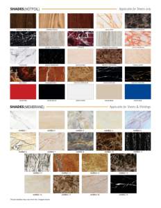 Plaques décoratives en PVC architectural D Stona, finition marbre, imperméables, résistantes aux rayures, pour revêtement mural et façade intérieure - Product Image 1