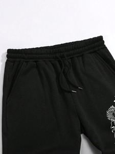 กางเกงวอร์มผู้ชายพิมพ์ลาย3D ผ้าฝ้ายน้ำหนักเบาแห้งเร็วระบายอากาศได้ดีดีไซน์ใหม่ตามสั่ง100% - Product Image 3