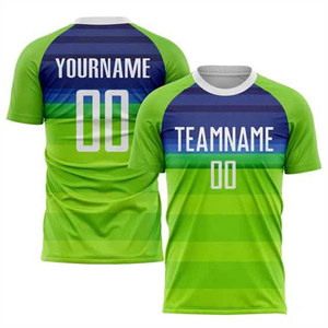 Camiseta de fútbol de tarifa asequible Uniforme totalmente personalizable con los mejores diseños a tarifas baratas Camiseta de fútbol de estilo perfecto - Product Image 1