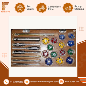 Large gamme d'outils à main de qualité supérieure, vintage et modernes, pour voitures, vélos, jeu de fraises à siège de soupape à pointe en carbure pour 5 pièces - Product Image 2