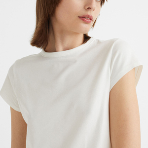 Nueva camiseta para mujer, ropa deportiva activa, camisetas de primavera, camisetas holgadas ajustadas de talla grande para mujer, camisetas recortadas para mujer, camisetas - Product Image 3