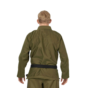 Uniforme de Karate Transpirable para Artes Marciales, Manga Larga, Color Sólido, Nuevo, en Oferta - Product Image 6