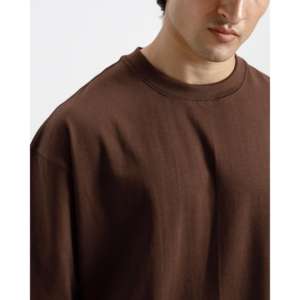 เสื้อผ้าสตรีทแวร์ทรงบ็อกซี่ แต่งตะเข็บพิเศษ ผ้าฝ้ายถัก 100% เนื้อหนา ระบายอากาศได้ดี พิมพ์ลายซิลค์สกรีน ผ้าหนัก 220gsm/300gsm - Product Image 4