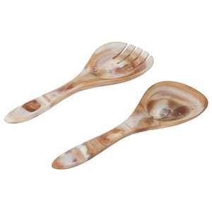 Juego de cuchara de cuerno de ágata hecho a mano, cubiertos de cuerno de buey y búfalo natural ecológico, hueso pulido para decoración del hogar - Product Image 1