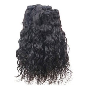 Vente en gros Extensions de cheveux humains soyeux et raides à cuticules alignées Paquet de cheveux Remy bruts indiens bon marché - Product Image 1